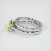 1.00 Ct. Sapphire Ring, Platinum 950 4