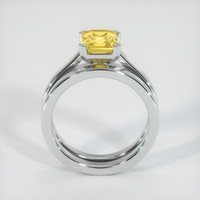 2.05 Ct. Yellow Sapphire Ring, Platinum 950 3