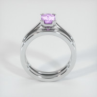 1.04 Ct. Sapphire Ring, 14K White Gold 3