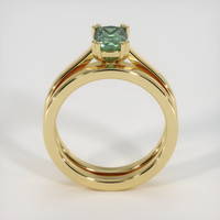 1.10 Ct. Sapphire Ring, 18K Yellow Gold 3