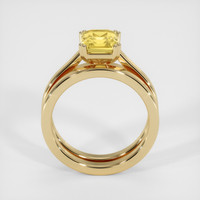 2.05 Ct. Yellow Sapphire Ring, 18K Yellow Gold 3