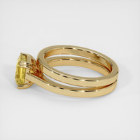 2.05 Ct. Yellow Sapphire Ring, 18K Yellow Gold 4