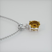 1.61 Ct. Gemstone Pendant, Platinum 950 3