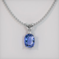 1.76 Ct. Gemstone Pendant, Platinum 950 1