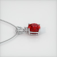 2.98 Ct. Ruby Pendant, Platinum 950 3