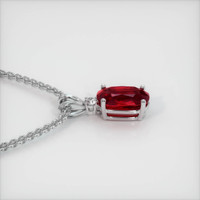 2.43 Ct. Ruby Pendant, Platinum 950 3