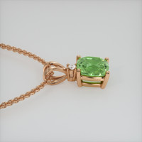 1.68 Ct. Gemstone Pendant, 14K Rose Gold 3