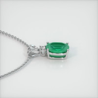 Emerald Pendant 1.32 Ct. 18K White Gold Preview