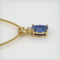 1.76 Ct. Gemstone Pendant, 14K Yellow Gold 3