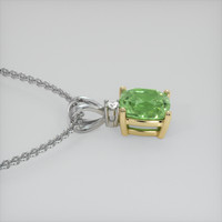 1.68 Ct. Gemstone Pendant, 14K Yellow & White 3