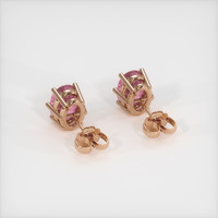 <span>2.06</span>&nbsp;<span class="tooltip-light">Ct.Tw.<span class="tooltiptext">Total Carat Weight</span></span> Gemstone Earrings, 14K Rose Gold 4