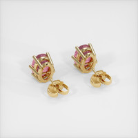 2.06 Ct.Tw. Gemstone Earrings, 14K Yellow Gold 4