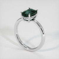 2.32 Ct. Gemstone Ring, Platinum 950 2