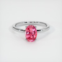 2.10 Ct. Sapphire Ring, Platinum 950 1