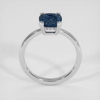 3.16 Ct. Blue Sapphire Ring, Platinum 950 3