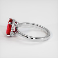 1.95 Ct. Ruby Ring, Platinum 950 4