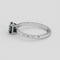 2.05 Ct. Color Change Sapphire Ring, Silver 4