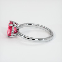 2.10 Ct. Sapphire Ring, 14K White Gold 4