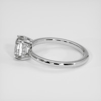 2.06 Ct. White Sapphire Ring, 14K White Gold 4