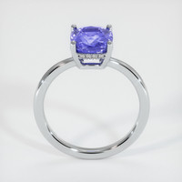 3.00 Ct. Color Change Sapphire Ring, 18K White Gold 3
