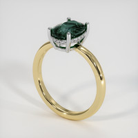 2.32 Ct. Gemstone Ring, 14K White & Yellow 2