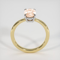 1.75 Ct. Padparadscha Sapphire Ring, 14K White & Yellow 3