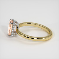 1.75 Ct. Padparadscha Sapphire Ring, 14K White & Yellow 4