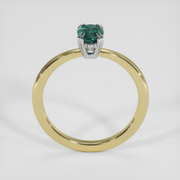 0.73 Ct. Bluish Green to Pinkish Purple Alexandrite Ring, 18K White & Yellow 3