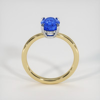 2.90 Ct. Sapphire Ring, 18K White & Yellow 3