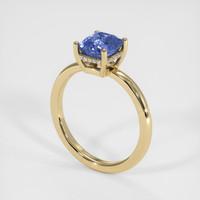 2.15 Ct. Sapphire Ring, 14K Yellow Gold 2