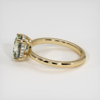 2.20 Ct. Bi Color Sapphire Ring, 14K Yellow Gold 4