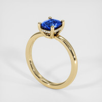 1.15 Ct. Sapphire Ring, 14K Yellow Gold 2