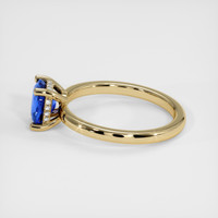 1.15 Ct. Sapphire Ring, 14K Yellow Gold 4