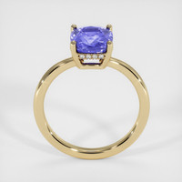 3.00 Ct. Color Change Sapphire Ring, 18K Yellow Gold 3