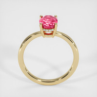 2.10 Ct. Sapphire Ring, 18K Yellow Gold 3