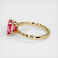 2.10 Ct. Sapphire Ring, 18K Yellow Gold 4