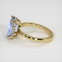 6.05 Ct. Sapphire Ring, 18K Yellow Gold 4