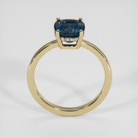 3.16 Ct. Blue Sapphire Ring, 18K Yellow Gold 3