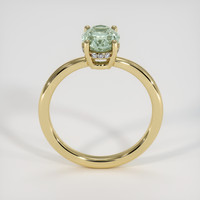1.74 Ct. Green Sapphire Ring, 18K Yellow Gold 3
