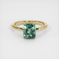 2.67 Ct. Sapphire Ring, 18K Yellow Gold 1
