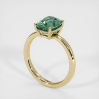 2.67 Ct. Sapphire Ring, 18K Yellow Gold 2