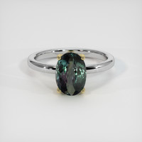 2.32 Ct. Gemstone Ring, 14K Yellow & White 1