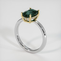 2.32 Ct. Gemstone Ring, 14K Yellow & White 2