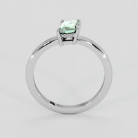 0.81 Ct. Bluish Green Sapphire Ring, Platinum 950 3