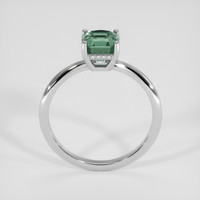1.75 Ct. Bluish Green Sapphire Ring, Platinum 950 3