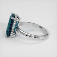 3.77 Ct. Sapphire Ring, Platinum 950 4