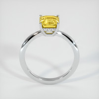 2.07 Ct. Yellow Sapphire Ring, Platinum 950 3