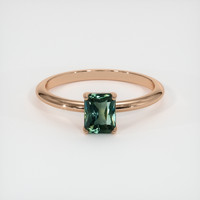 1.14 Ct. Sapphire Ring, 14K Rose Gold 1