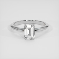 1.86 Ct. White Sapphire Ring, 14K White Gold 1