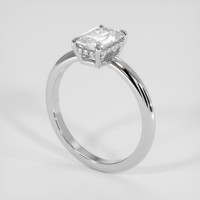 1.86 Ct. White Sapphire Ring, 14K White Gold 2